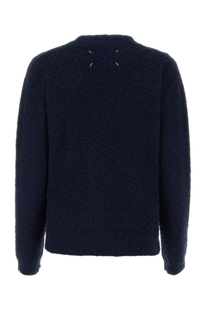 MAISON MARGIELA | Dark blue cotton blend sweater
