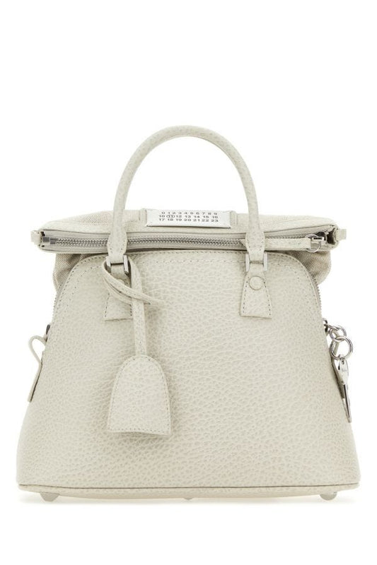 MAISON MARGIELA | Chalk leather mini 5AC handbag
