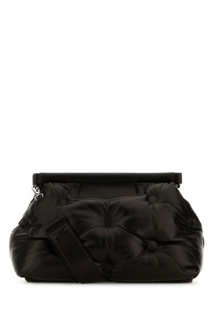 MAISON MARGIELA | Black nappa leather medium Glam Slam Classique crossbody bag