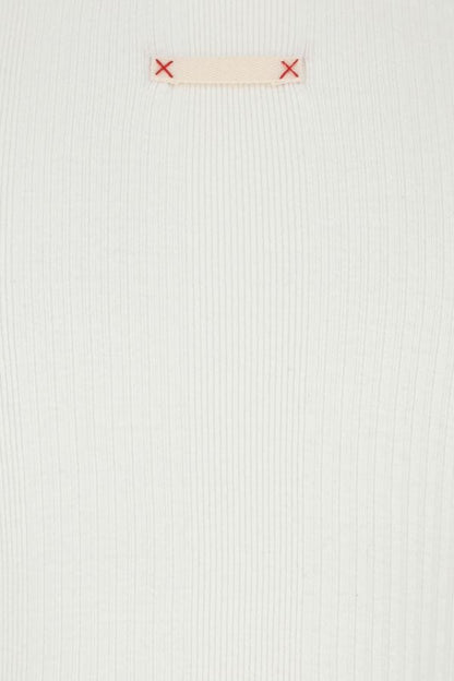 MAISON MARGIELA | Ivory cotton tank top