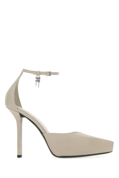 GIVENCHY | Sand leather G-Lock pumps