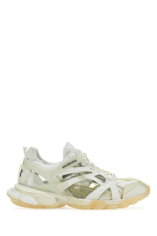 BALENCIAGA | Two-tone mesh and fabric Track.2 sneakers