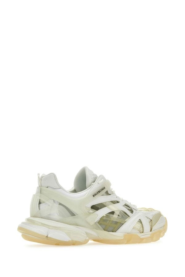 BALENCIAGA | Two-tone mesh and fabric Track.2 sneakers