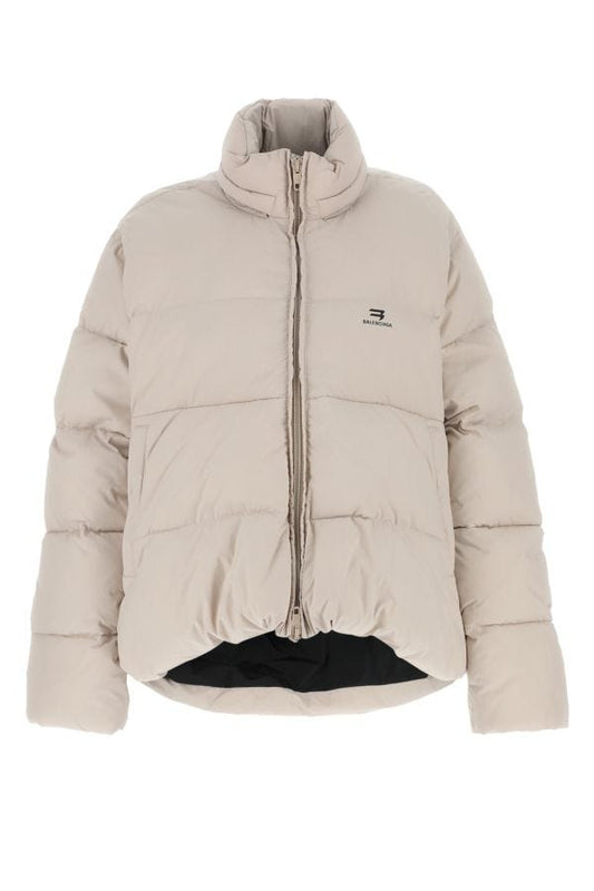 BALENCIAGA | Sand nylon padded jacket