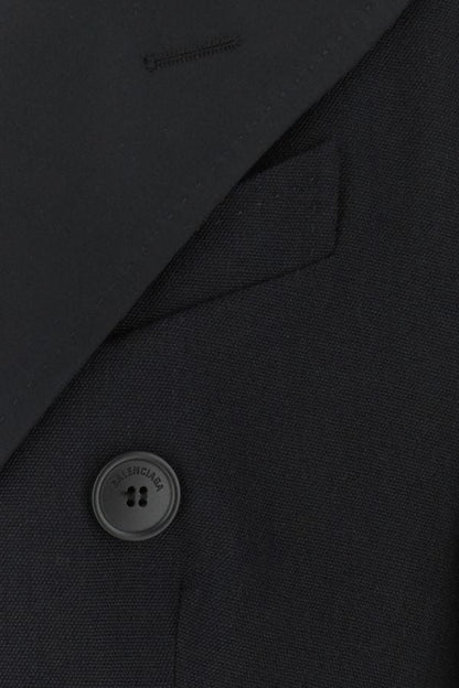 BALENCIAGA | Black wool Hourglass blazer