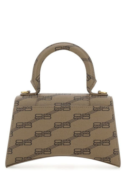 BALENCIAGA | Printed canvas XS Hourglass handbag