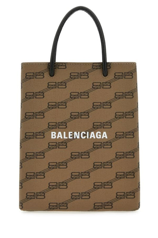 BALENCIAGA | Printed canvas phone case