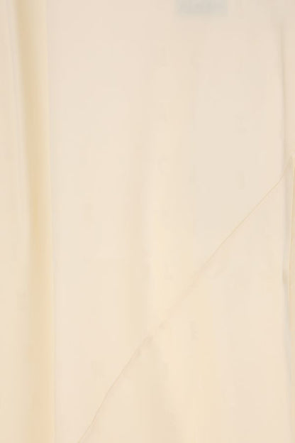 BALENCIAGA | Ivory satin long dress