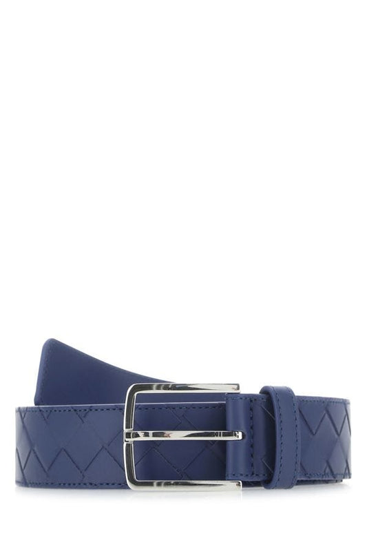 BOTTEGA VENETA | Blue leather belt