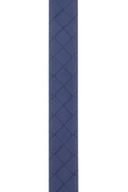 BOTTEGA VENETA | Blue leather belt