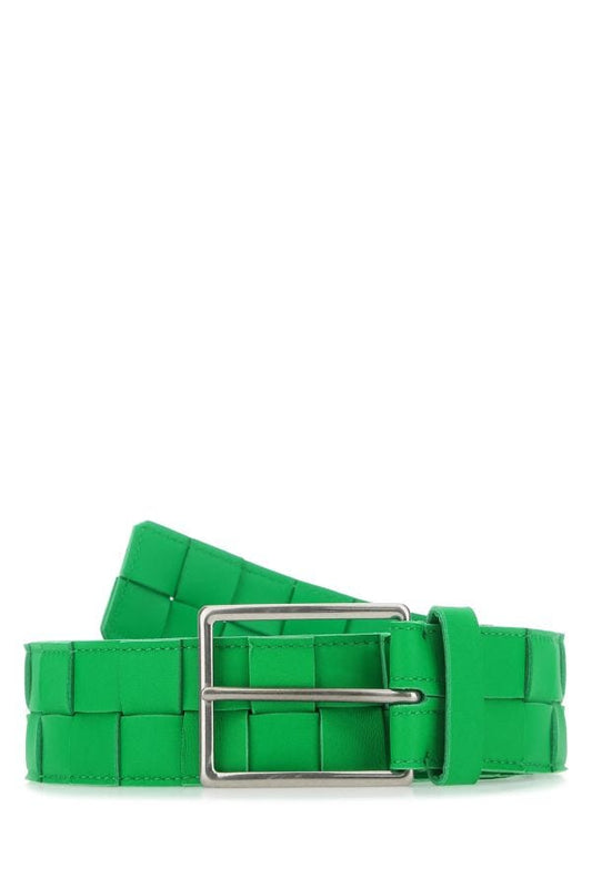 BOTTEGA VENETA | Green leather belt