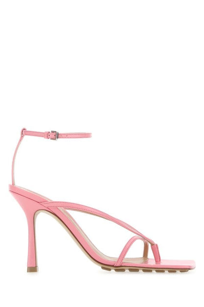 BOTTEGA VENETA | Pink leather Stretch sandals