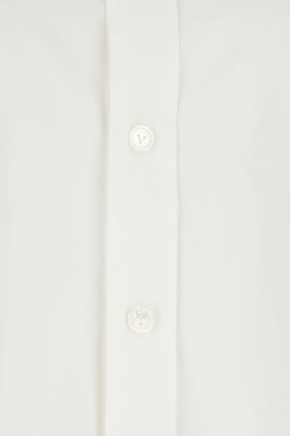 BOTTEGA VENETA | White cotton blend shirt