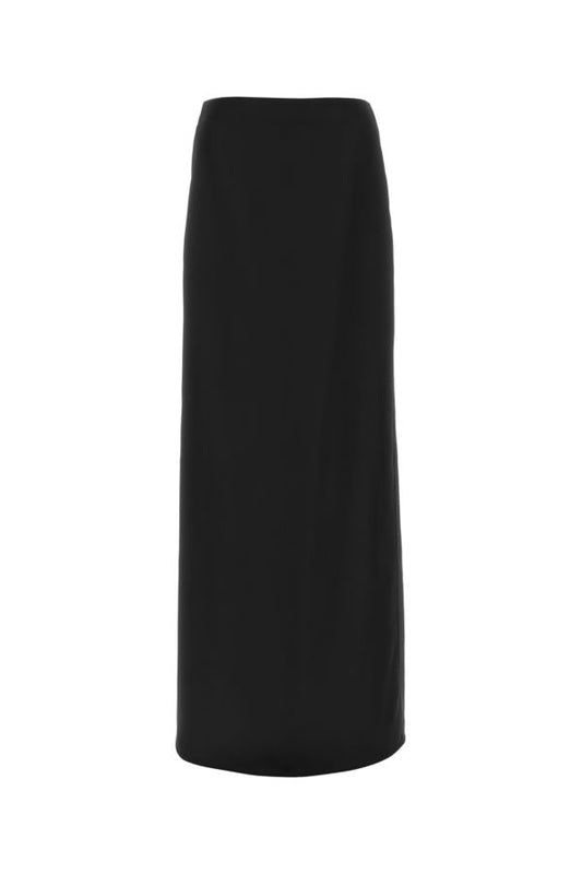 BOTTEGA VENETA | Black viscose blend skirt