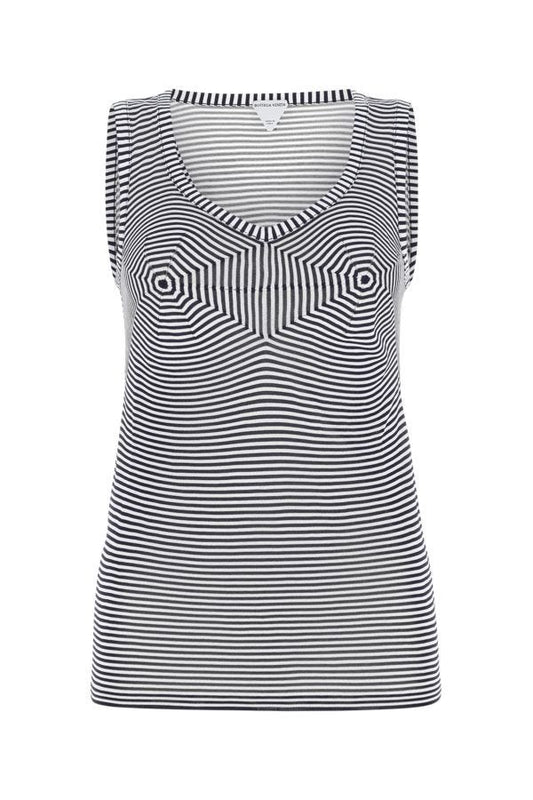 BOTTEGA VENETA | Embroidered viscose tank top
