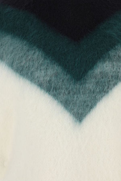 BOTTEGA VENETA | Ivory wool blend poncho
