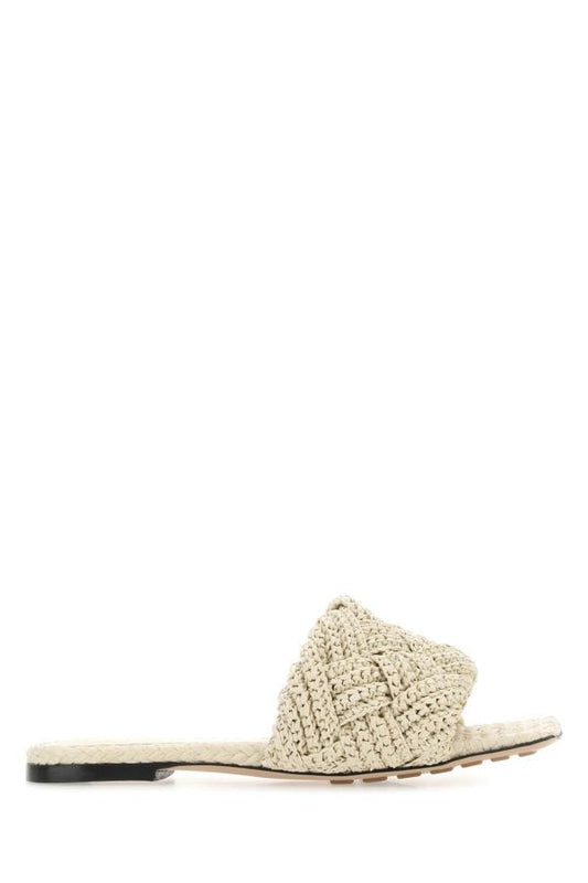 BOTTEGA VENETA | Sandal raffia Lido sandals