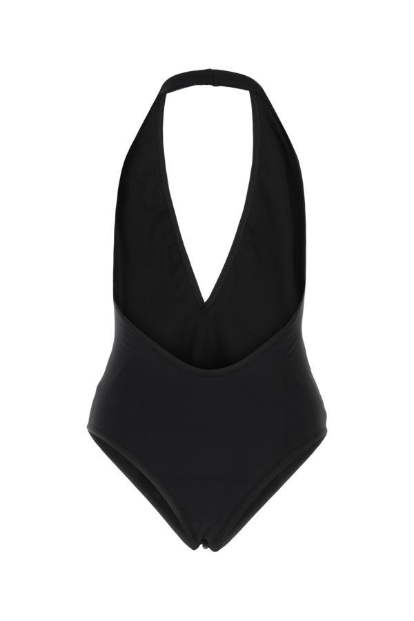BOTTEGA VENETA | Black stretch nylon swimsuit