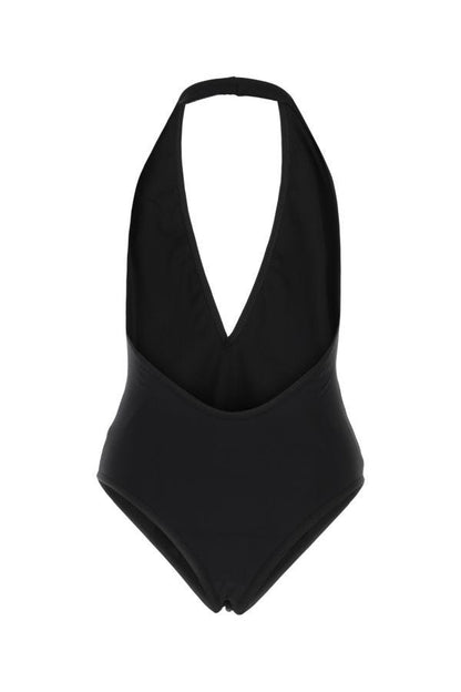 BOTTEGA VENETA | Black stretch nylon swimsuit