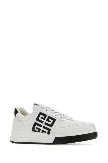 GIVENCHY | Two-tone leather G4 sneakers