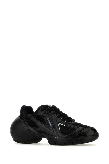 GIVENCHY | Black mesh and synthetic leather TK-MX sneakers