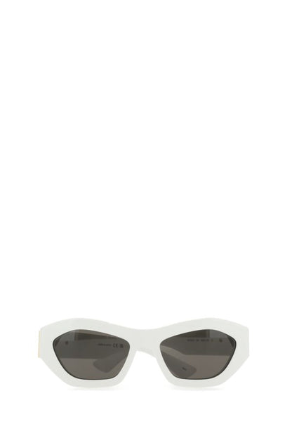BOTTEGA VENETA | White acetate Angle sunglasses