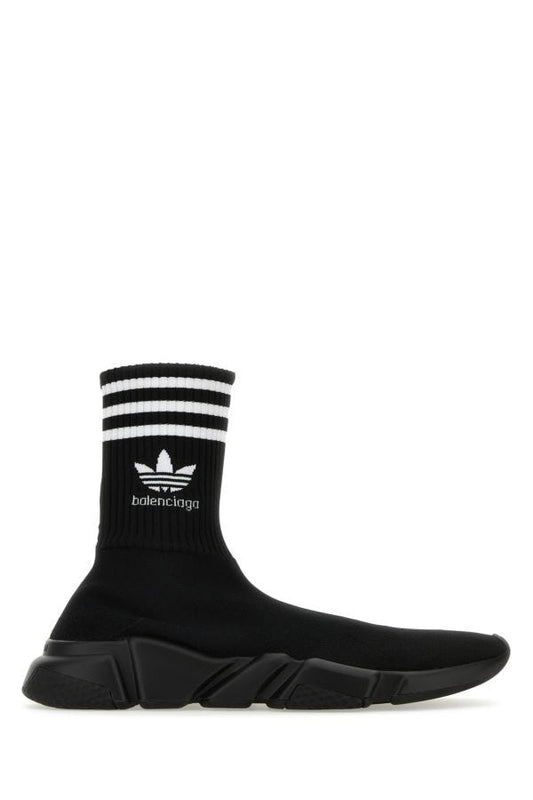 BALENCIAGA | Black tech knit Speed sneakers
