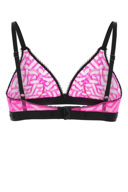 VERSACE | Fuchsia lace bra