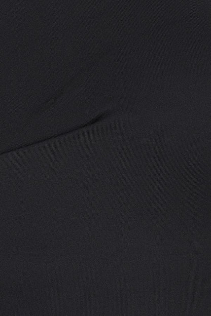 VERSACE | Black stretch nylon trikini