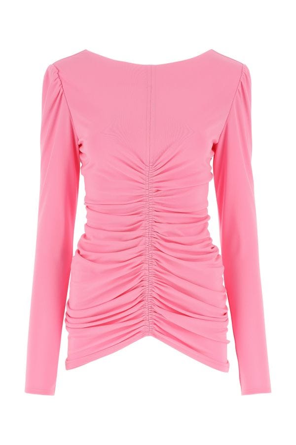GIVENCHY | Pink crepe top