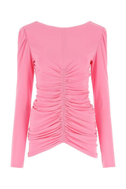 GIVENCHY | Pink crepe top