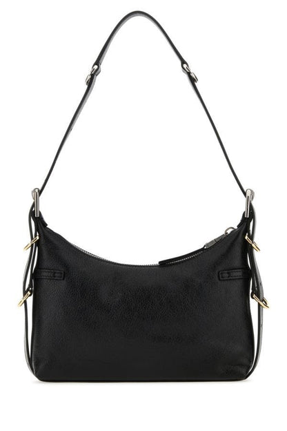 GIVENCHY | Black leather mini Voyou shoulder bag