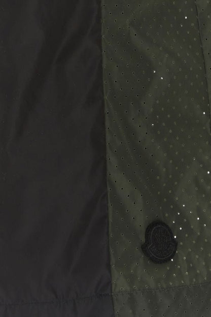 MONCLER | Black Moncler Born to Protect bermuda shorts
