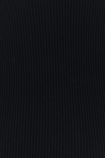 BALENCIAGA | Black cotton mini dress