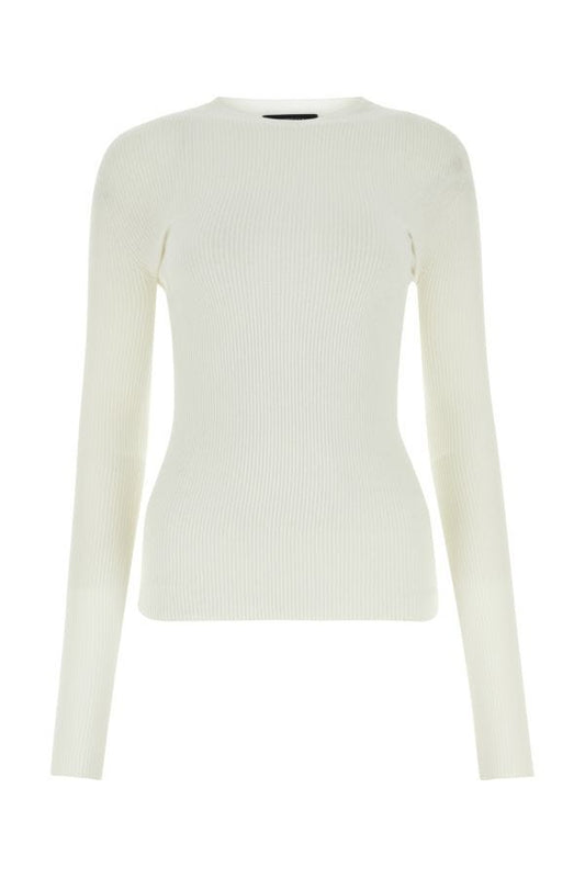 BALENCIAGA | White cotton top