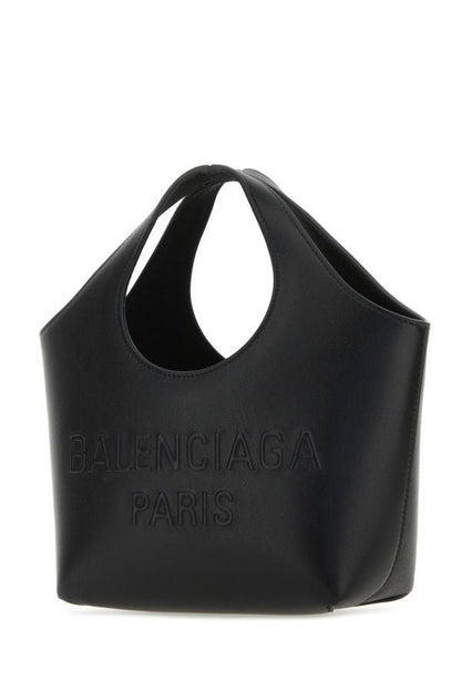 BALENCIAGA | Black leather Mary-Kate XS handbag