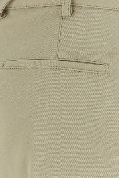 BOTTEGA VENETA | Cappuccino twill wide-leg pant