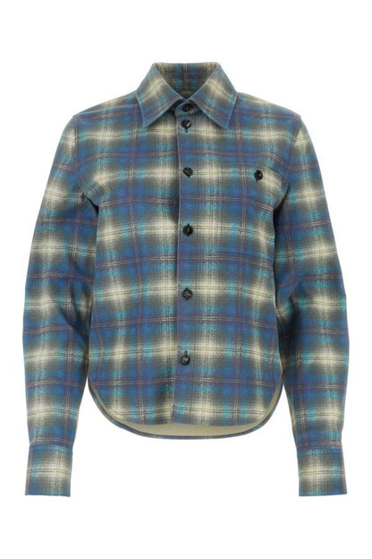 BOTTEGA VENETA | Printed leather shirt