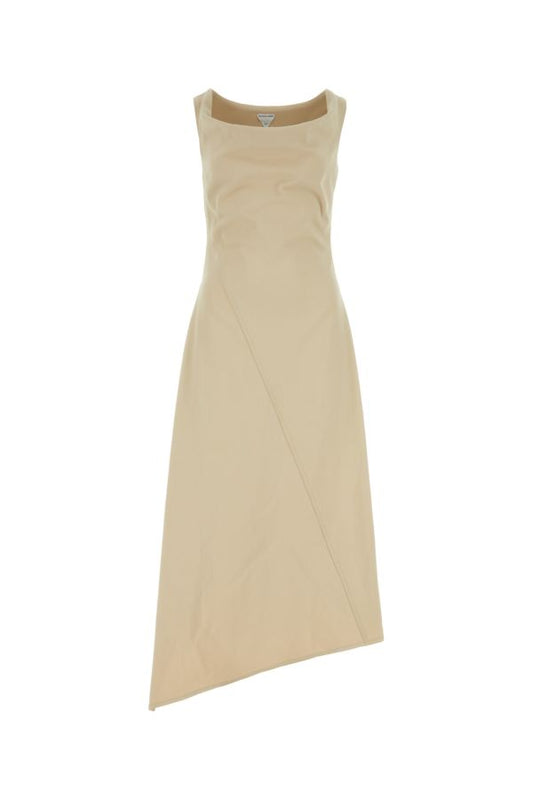 BOTTEGA VENETA | Sand stretch cotton dress