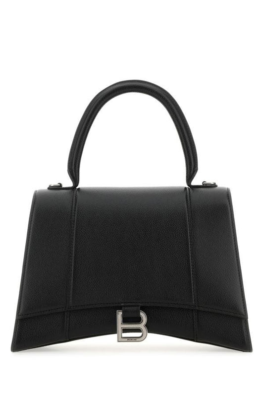 BALENCIAGA | Black leather Hourglass handbag