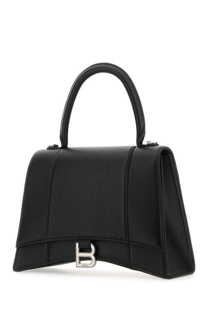 BALENCIAGA | Black leather Hourglass handbag