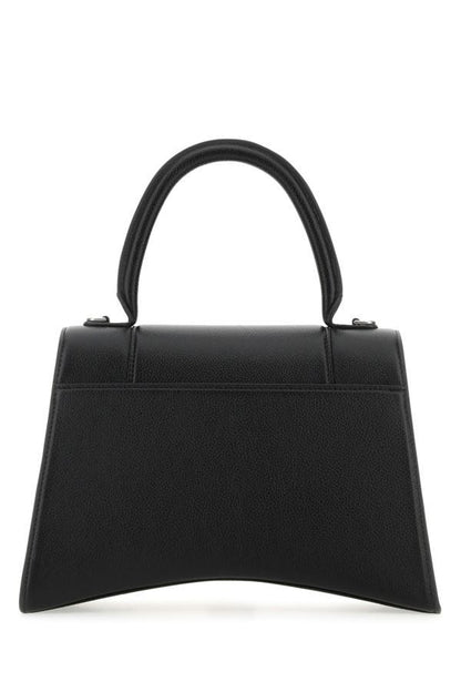 BALENCIAGA | Black leather Hourglass handbag