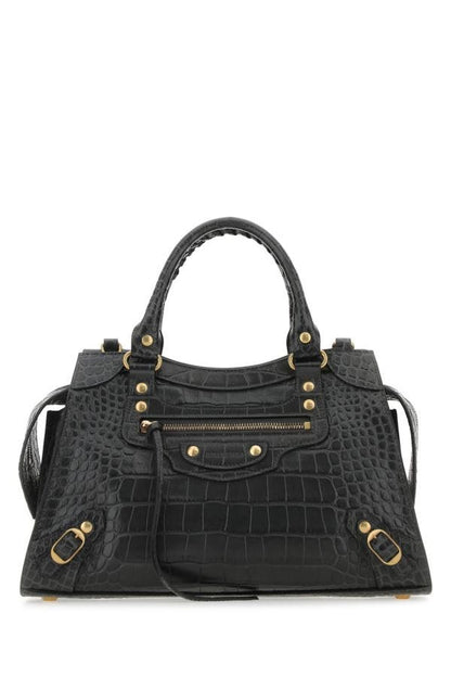 BALENCIAGA | Black leather Neo Classic City S handbag