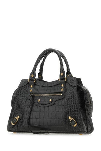 BALENCIAGA | Black leather Neo Classic City S handbag