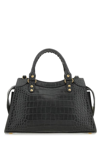 BALENCIAGA | Black leather Neo Classic City S handbag