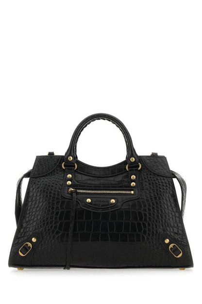 BALENCIAGA | Black leather Neo Classic City handbag