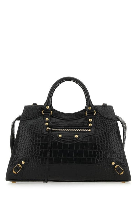 BALENCIAGA | Black leather Neo Classic City handbag