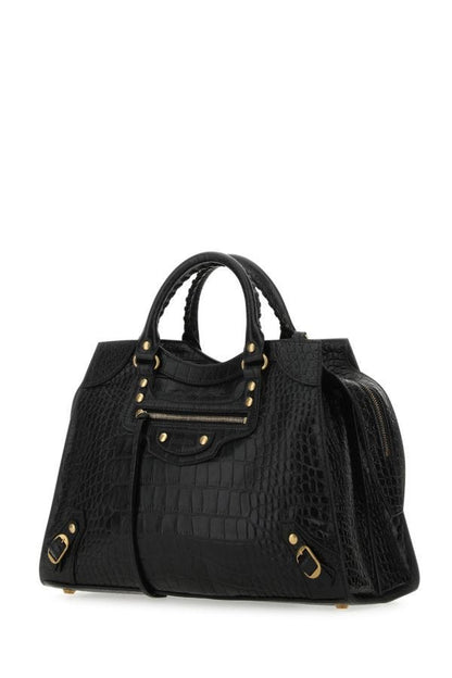 BALENCIAGA | Black leather Neo Classic City handbag