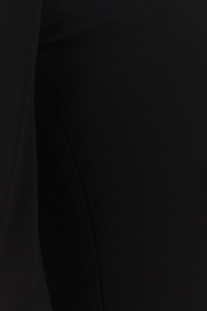 VERSACE | Black jersey dress