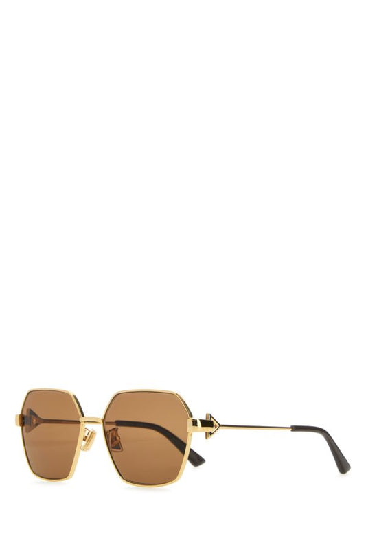 BOTTEGA VENETA | Gold metal sunglasses